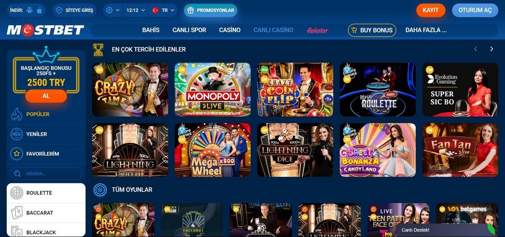 Mostbet México: Casa de apuestas y juegos de azar